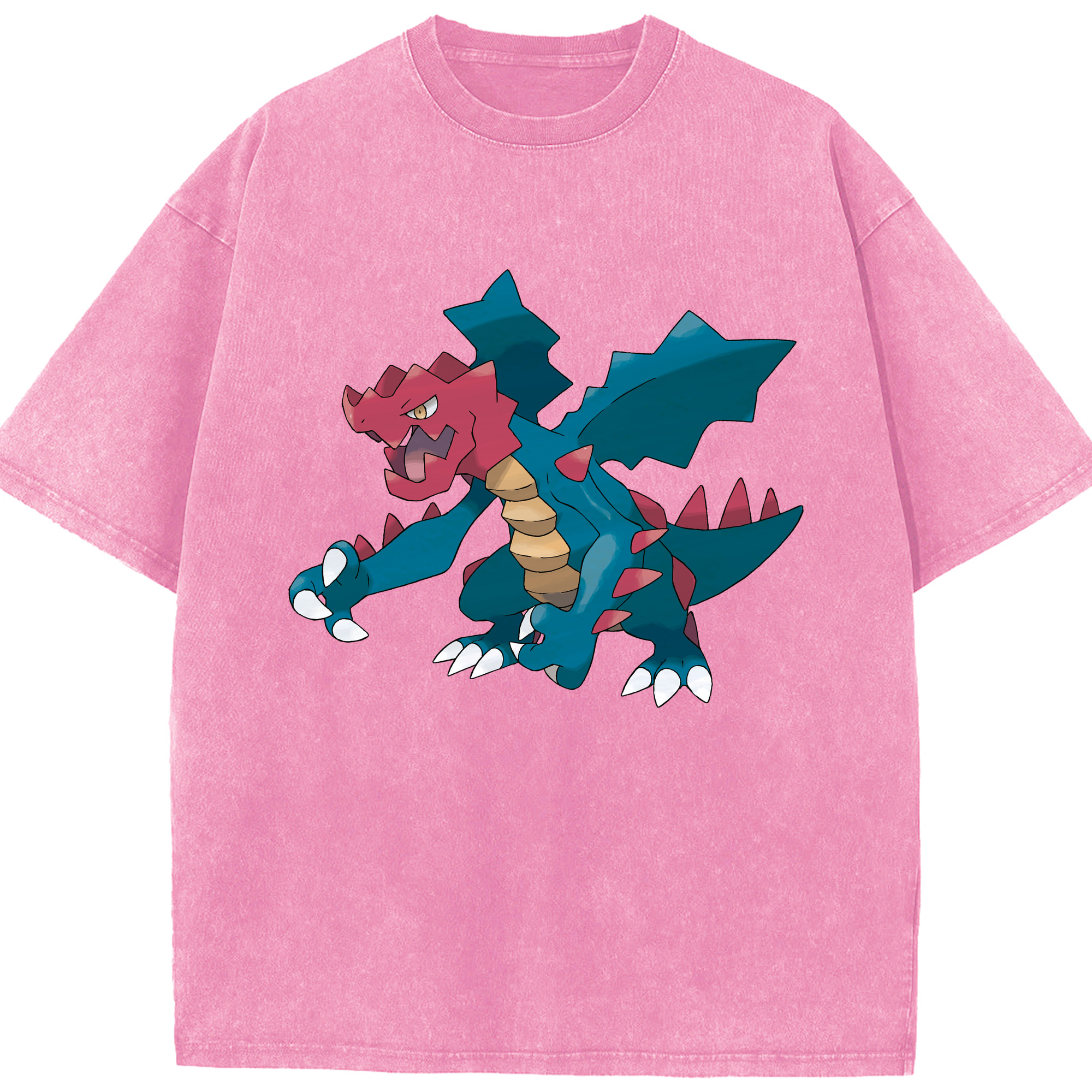 （画像用） ポケットモンスター Pokémon 綿100% ヴィンテージ風 半袖Tシャツ（フロントプリント）